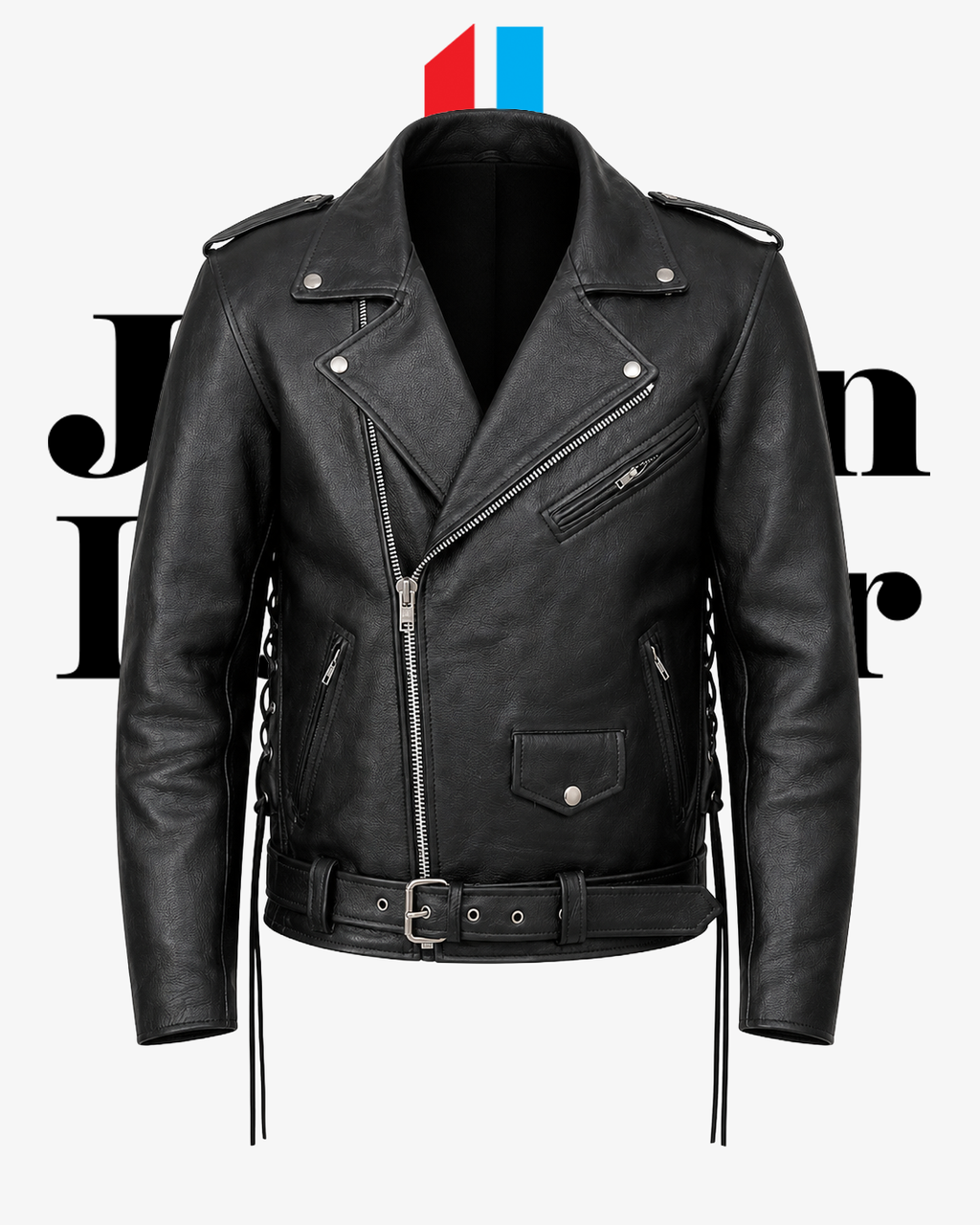 LEATHER BIKER JACKET