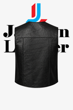 LEATHER VEST