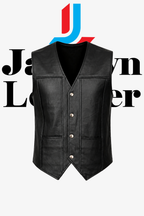LEATHER VEST