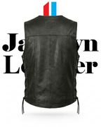 LEATHER VEST