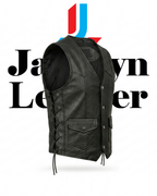 LEATHER VEST