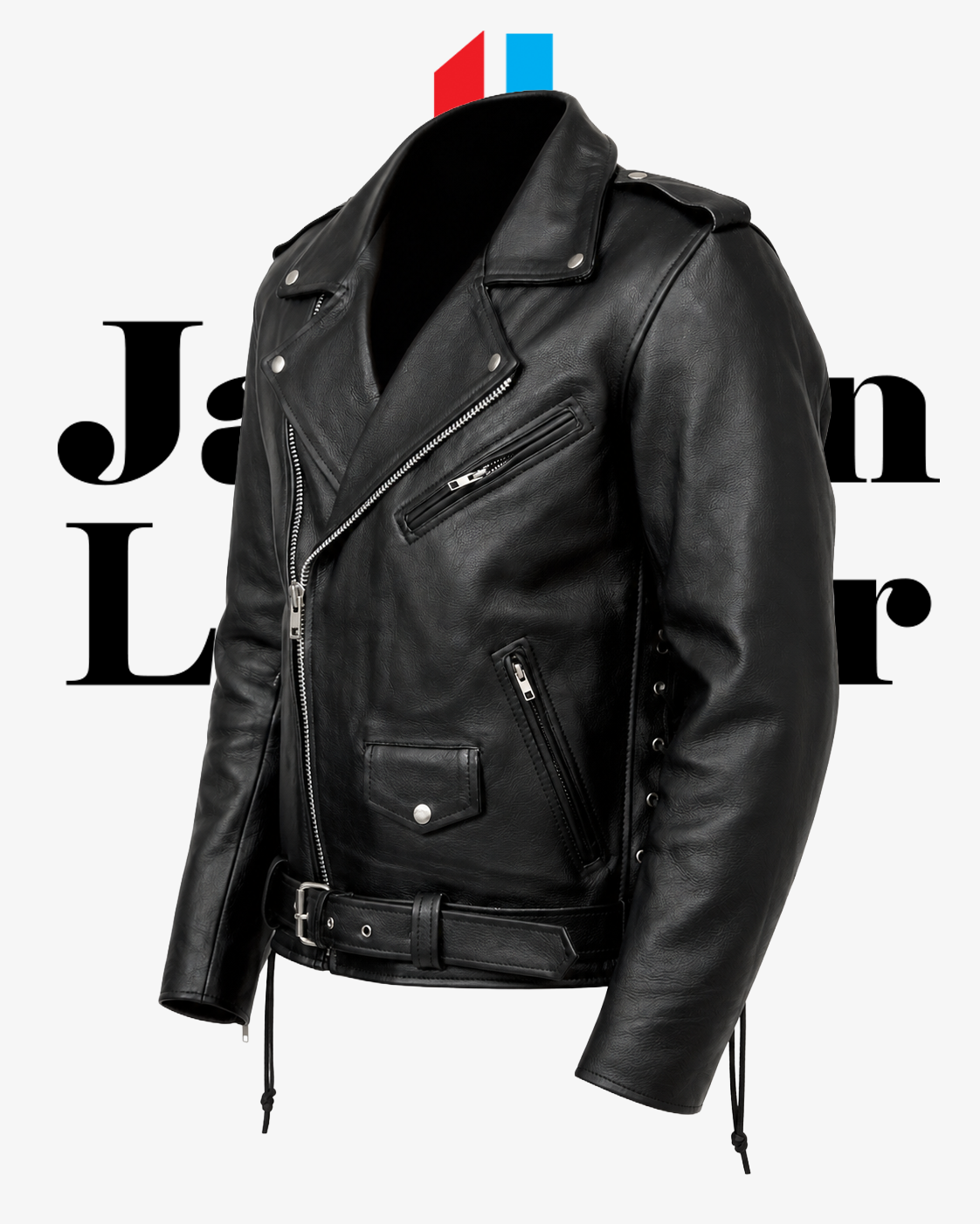 LEATHER BIKER JACKET