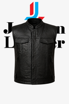 LEATHER VEST