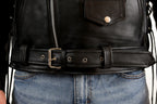 LEATHER BIKER JACKET