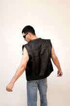 LEATHER VEST